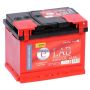 Автомобильный аккумулятор E-LAB 6ст-62 062112К11Е 62А/ч-12V ст EN610 европейские обратная 242x175x190
