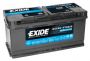 Автомобильный аккумулятор Exide EK1050 105А/ч-12V ст EN950 европейские обратная 392x175x190