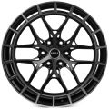 Skill Wheels SV399 10x22 6x139,7 ET10 78,1 чёрный матовый + полированный обод